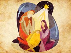 Manger - Parchment Manger - Parchment