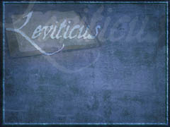 Book of Leviticus Book of Leviticus