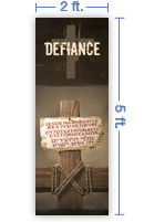 2x5 Vertical Church Banner of King of the Jews